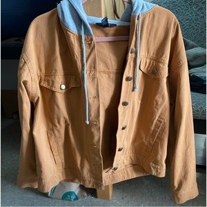 Forever 21 Women’s Hooded Utility Jacket Size Medium